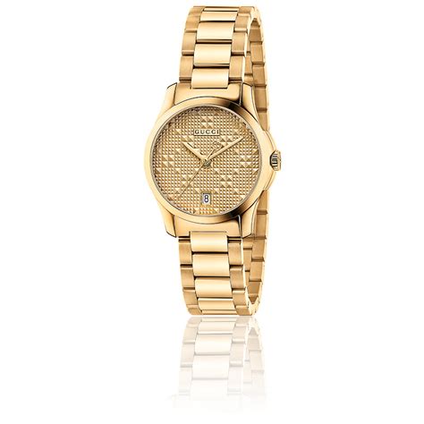 montre gucci or jaune femme|Montres Femme Luxe .